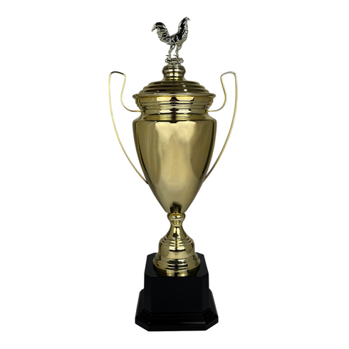 Trofeo de Copa de Metal con Figura Serie M1